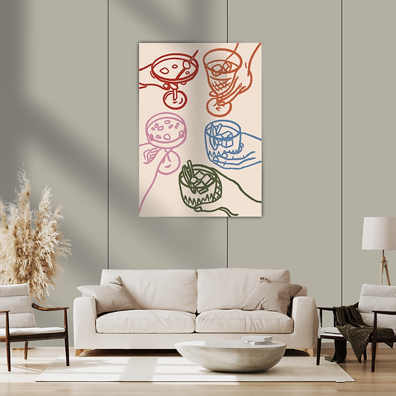 Niiskuskindel Vilt + MDF spooniga Grafiit seinapaneeli - 21x600x2970