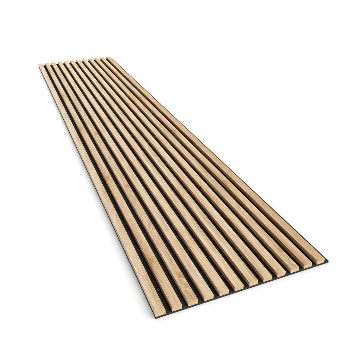 Acoustic wall panel - Sonoma oak 275cm
