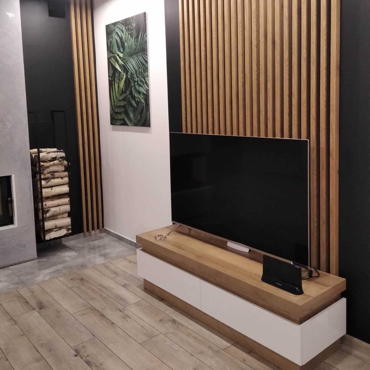 Akustik väggpanel - Wotan ek 275cm