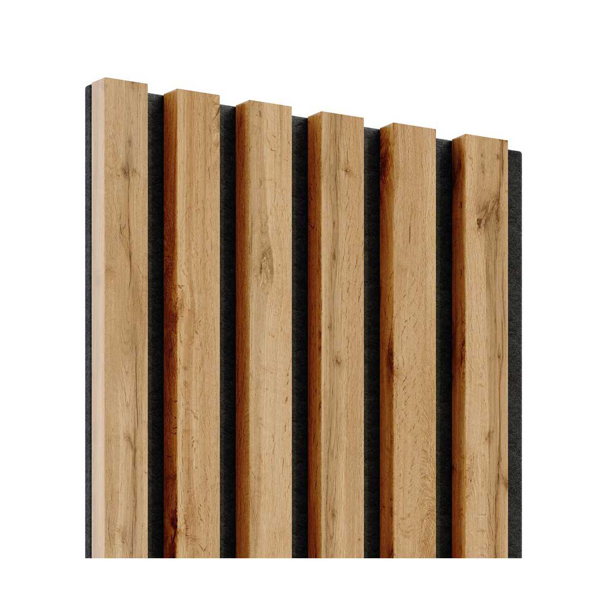 Akustik väggpanel - Wotan ek 275cm