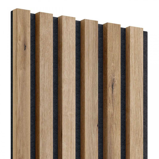 Akustinen seinäpaneeli - Artisan tammi 275cm