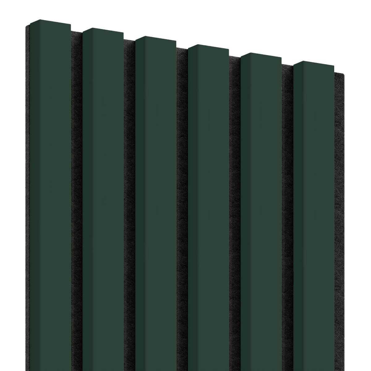 Akustik väggpanel - Flaskgrön 275cm