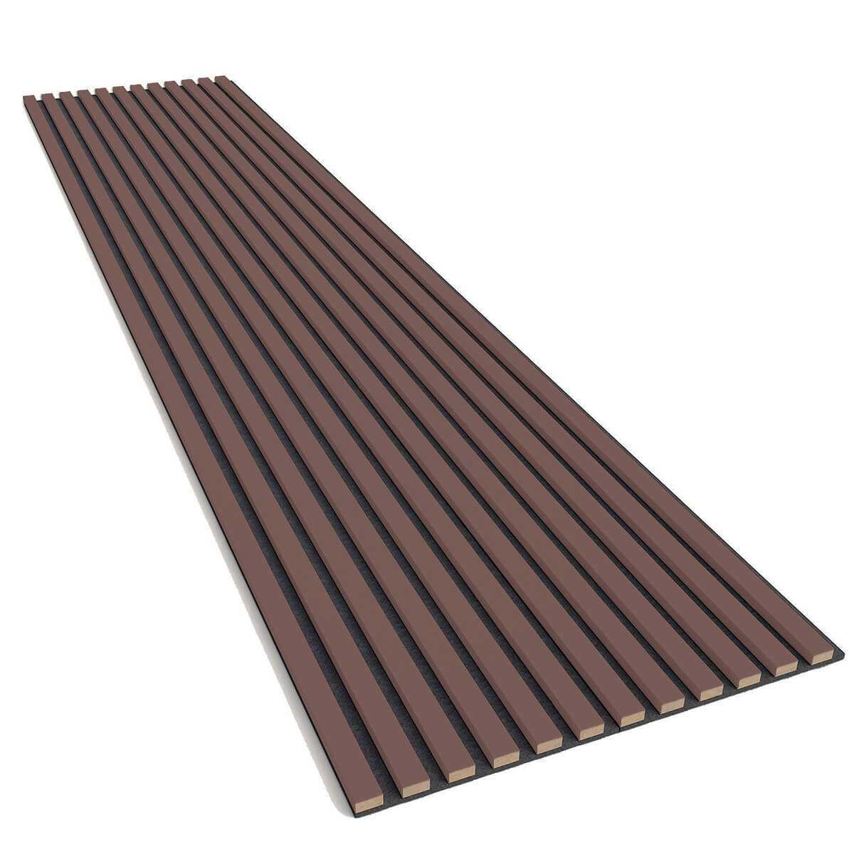 Acoustic wall panel - Powder pink 275cm