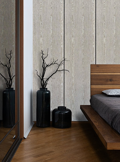 Niiskuskindel Vilt + MDF spooniga Grafiit seinapaneeli - 21x600x2970