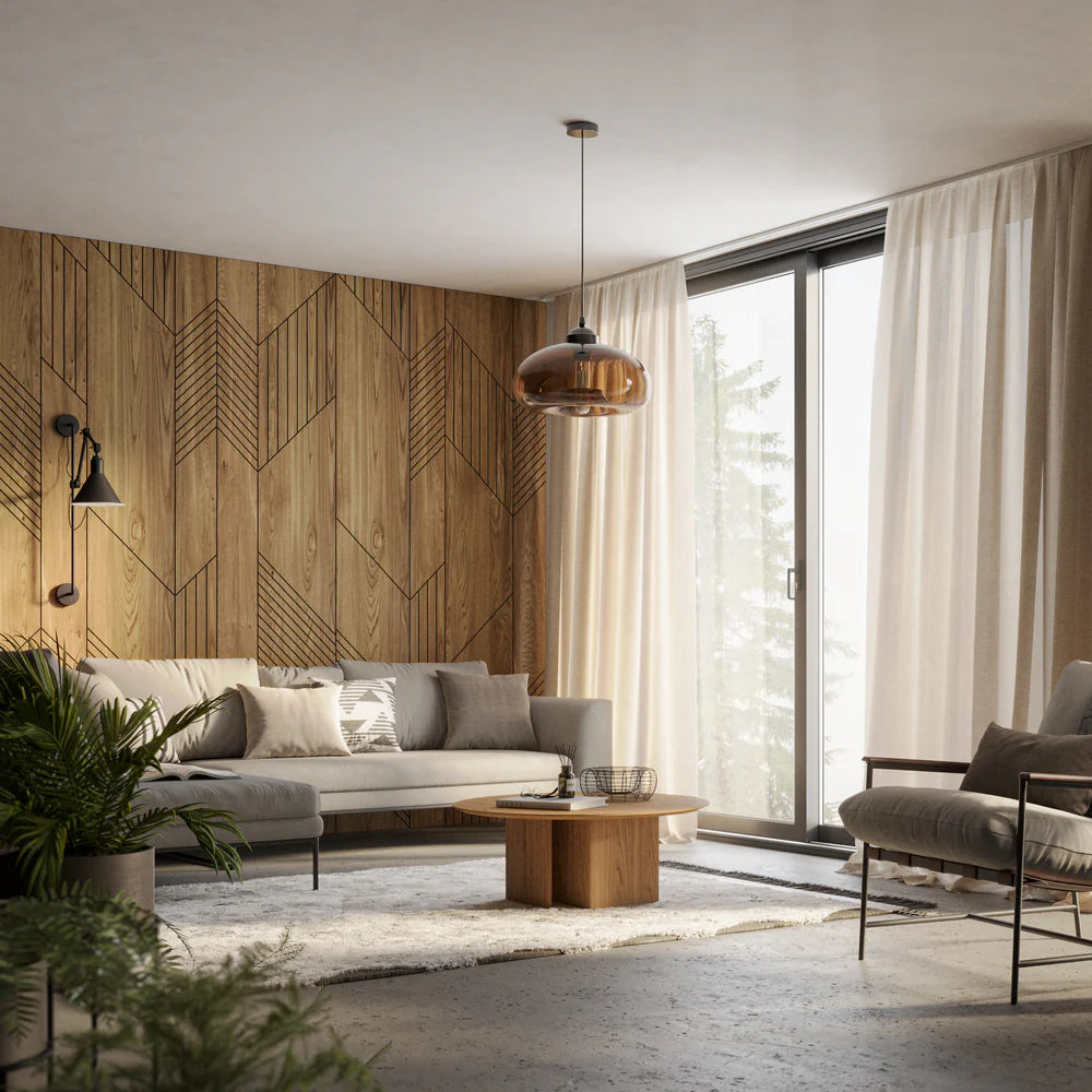 Helsingfors 60x275cm Natural Ekfaner Frästa Paneler 