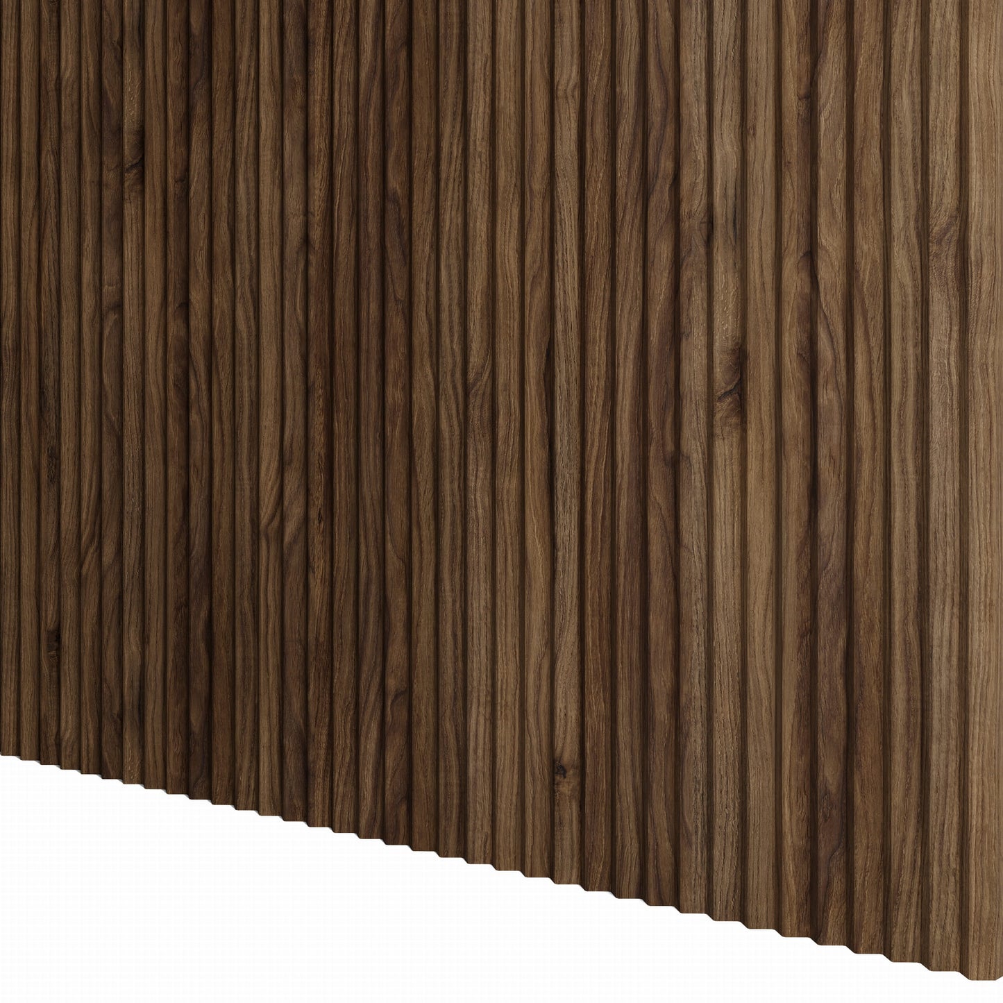 Decorative walnut 275cm micro slats wall panels