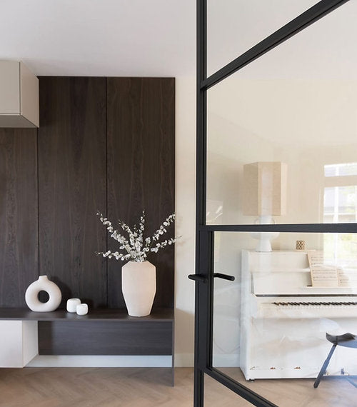 SMOKED OAK WALL PANEL MDF with felt backing