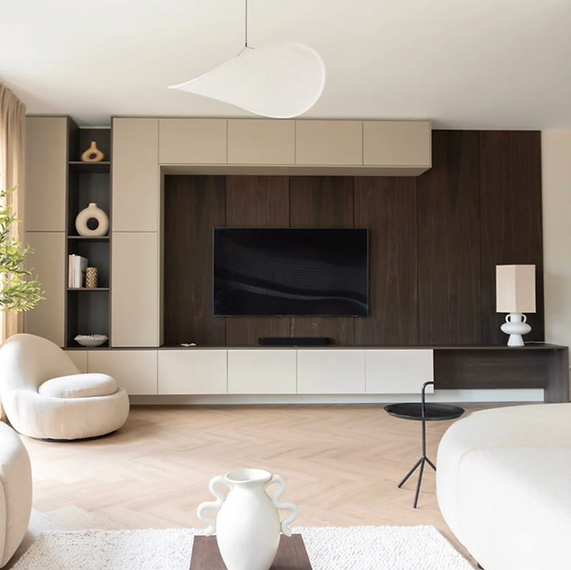 SMOKED OAK WALL PANEL MDF with felt backing