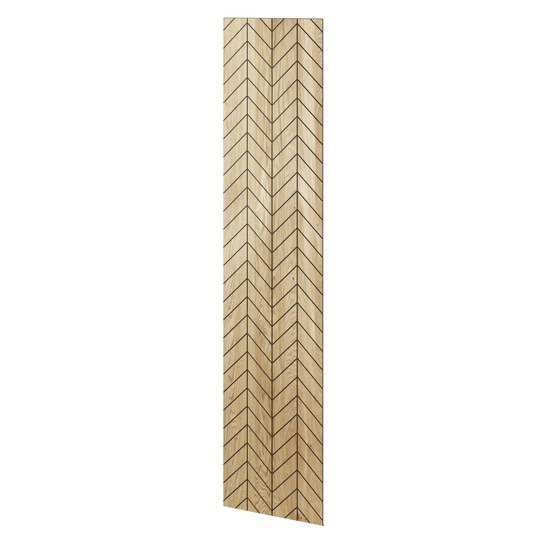 Versin 60x275cm Natural tammiviilu jyrsityt paneelit